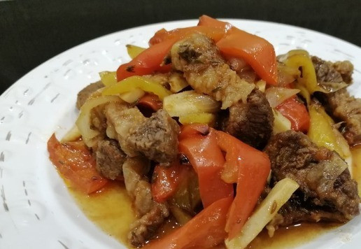 1. Этап. Говядина с овощами запеченная: Приятного аппетита!