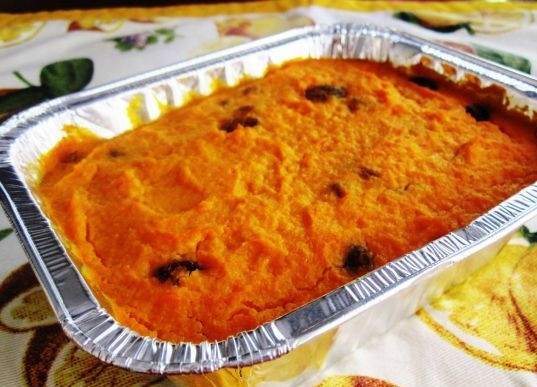 1. Этап. Морковное суфле: Запекайте суфле в течение 20 минут при 150 градусах в духовом шкафу. Приятной дегустации!