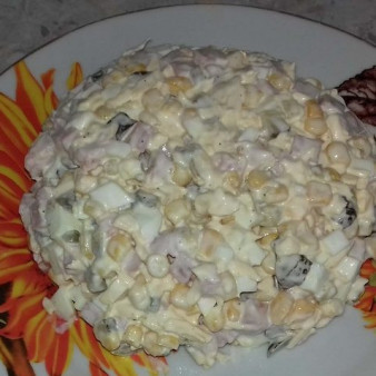 Салат Незабываемая нежность