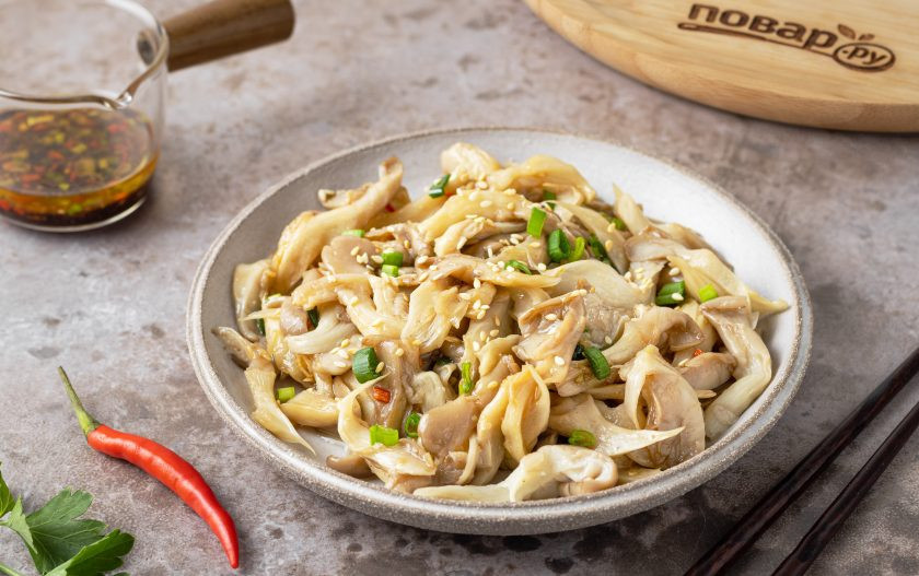 1. Этап. Корейский салат с грибами: Корейский салат с грибами готов, приятного вам аппетита!