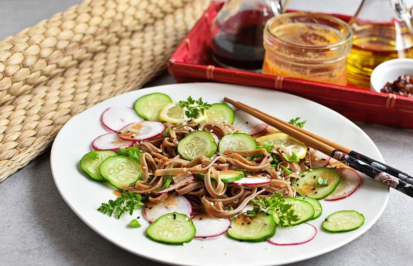 1. Этап. Гречневая лапша: Приятного аппетита!