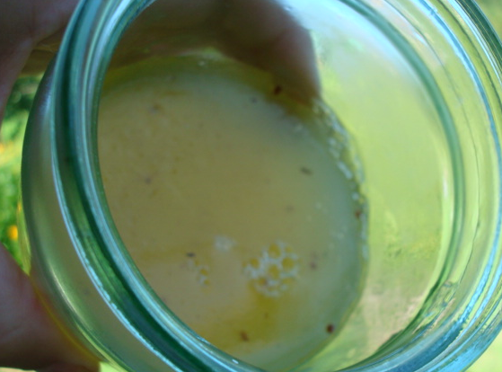 1. Этап. Желе из белой смородины: 6. Вот и весь простой рецепт желе из белой смородины. После остывания оно будет густым и без добавления желатина или пектина. Его можно разлить по банкам и убрать в холодильник, а можно в порционные формочки и подавать к столу в качестве полезного и вкусного десерта.