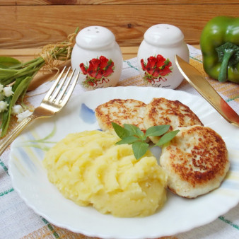 Котлеты Детские с молоком