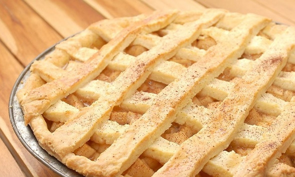 1. Этап. Пирог с яблоками (открытый): Яблочный пирог готов! Приятного аппетита!