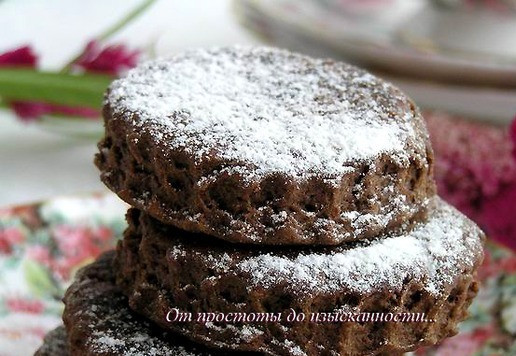 1. Этап. Шоколадные валлийские кейки: Приятного чаепития!