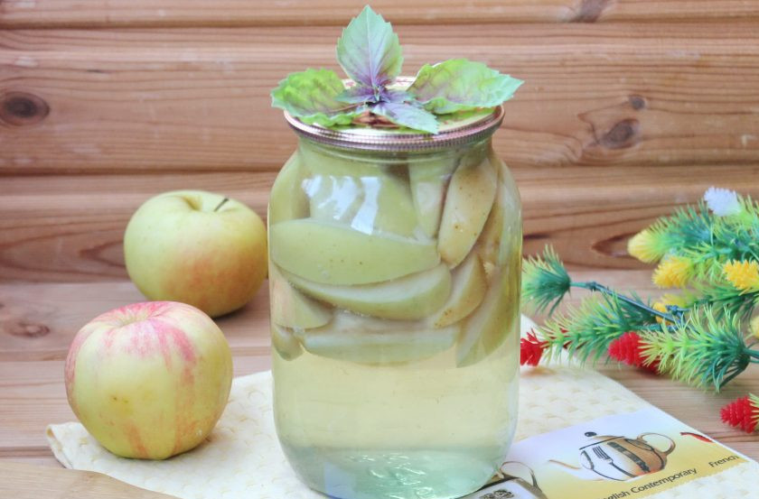 1. Этап. Компот из яблок с лимонной кислотой на зиму: Компот готов. Храните его в прохладном месте до употребления.