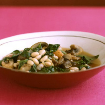 Quick Vegetable and Navy-Bean Stew