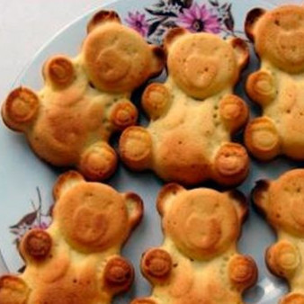 Бисквит в силиконовой форме