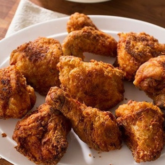 Жареная во фритюре курочка