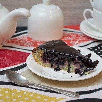 Черничный чизкейк