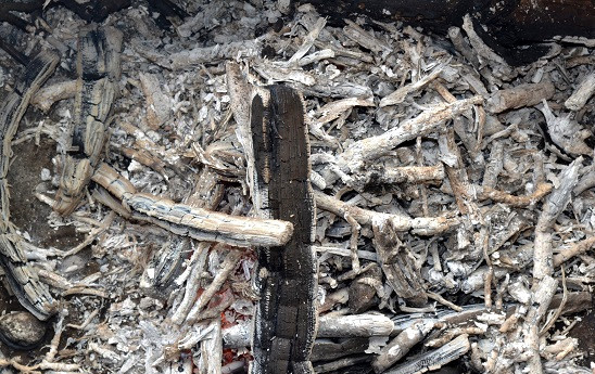 1. Этап. Шаурма на гриле: Чтобы шаурма приобрела аппетитную корочку, угли должны как следует прогореть.