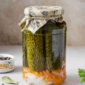 Маринованные огурцы Глобус