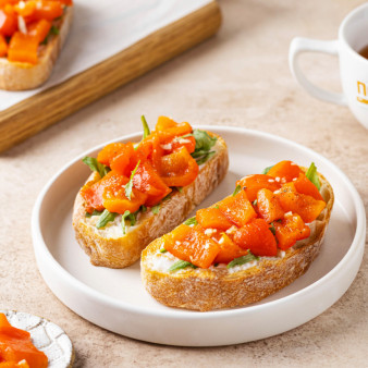 Бутерброды с болгарским перцем