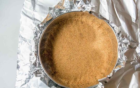 1. Этап. Классический чизкейк Нью-Йорк: 3. Каждый слой заворачивайте отдельно для надежности.