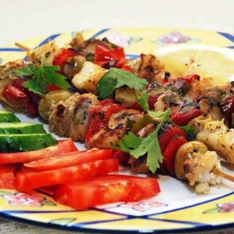 Шашлыки из рыбы