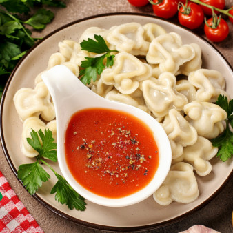 Соус для пельменей с уксусом в домашних условях