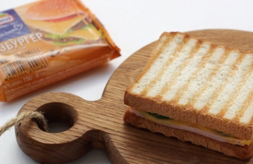 1. Этап. Просто сэндвич: Сэндвич готов.