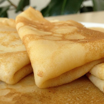 Блины на пиве с яйцами