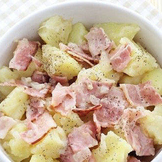 Салат из картофеля без майонеза