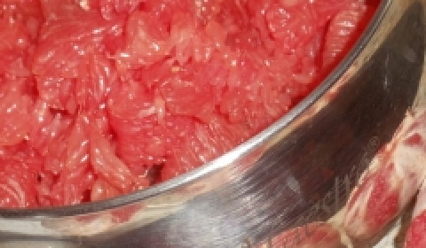 1. Этап. Варенье из грейпфрута: Почистить грейпфрут, обязательно очистить от белых перегородок, они горчат.