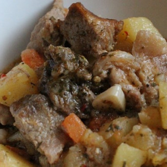 Картошка в чугунке в духовке