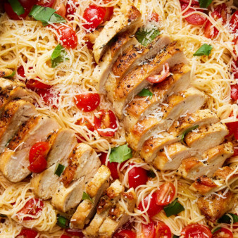 Bruschetta Chicken Pasta