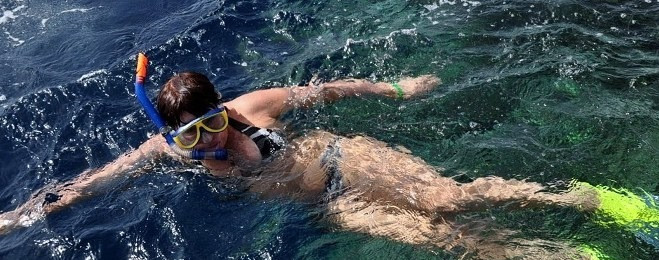 1. Этап. Strong tea on the beach: Теперь в воду.