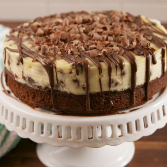 Brownie Bottom Cheesecake