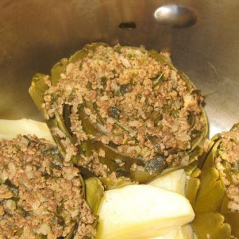 Артишоки фаршированные