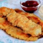 Crispy chicken sticks