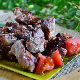 Шашлык в винном уксусе