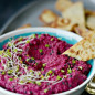 Свекольный хумус