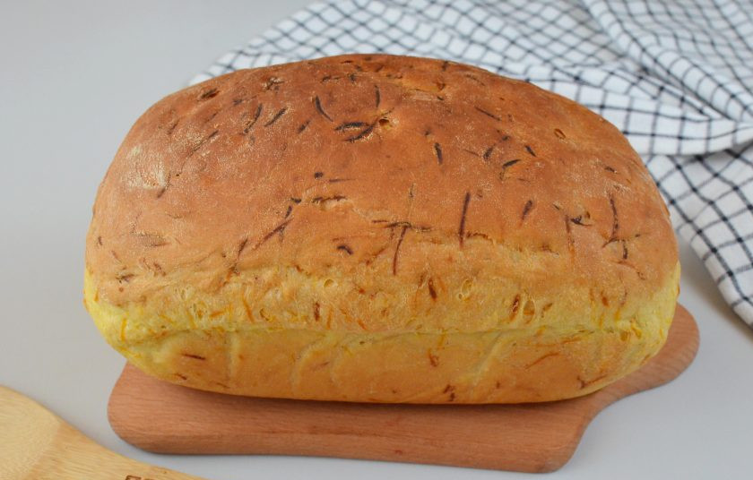 1. Этап. Хлеб с тыквой: Остудите на решетке и пробуйте!