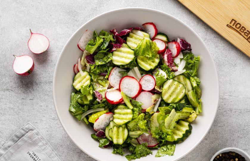 1. Этап. Салат Весна не за горами: Салат 