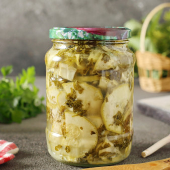 Кабачки Хризантема на зиму