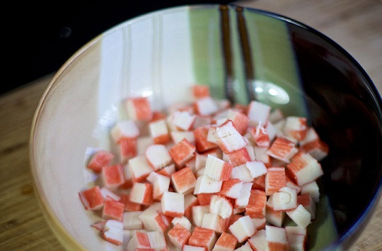 1. Этап. Салат Лакомка: 1. При приготовленим салата 