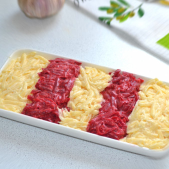 Салат Полосатик