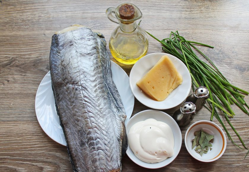 1. Этап. Запеченная хоки: Подготовьте все необходимые ингредиенты для приготовления запеченной хоки.