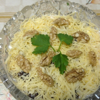 Салат Нежность с курицей