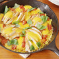 Cheesy Chicken & Corn Skillet