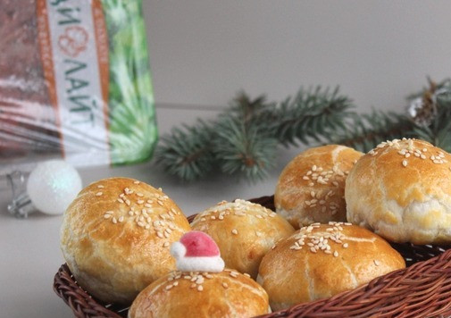 1. Этап. Ленивые мини пирожки с индейкой: Приятного аппетита!