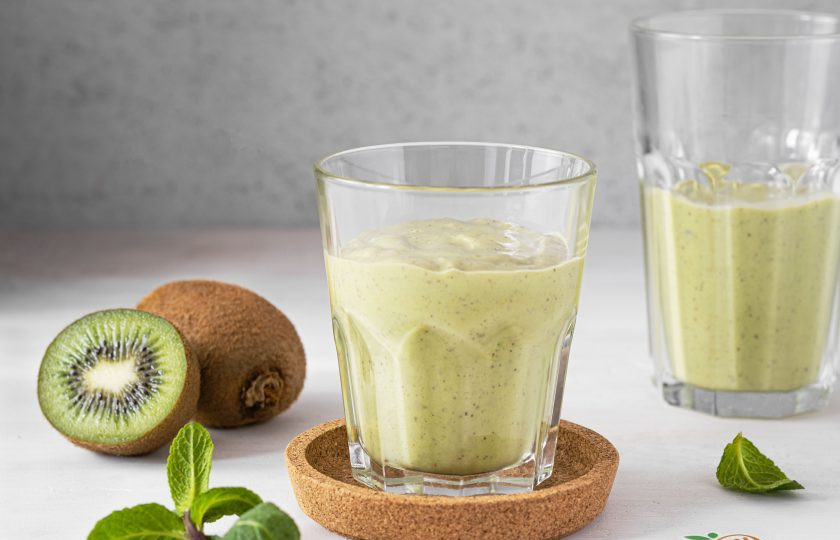 1. Этап. Смузи из авокадо и киви: Смузи из авокадо и киви готов!