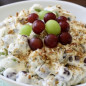 Салат с виноградом