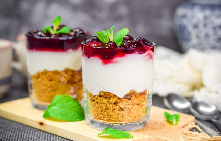 1. Этап. Вишневый десерт: Приятного аппетита!