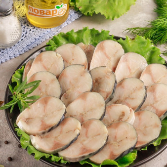 Малосольная пряная скумбрия Мурманское сало