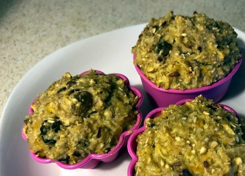 1. Этап. Овсяные маффины с яблоком и клюквой: 14. Выпекаем как минимум 25 минут при 150С (вторая полка сверху и нагрев снизу) в уже разогретой духовке. Приятного аппетита!