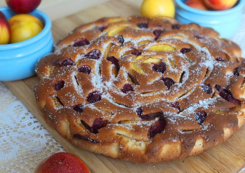 1. Этап. Фруктовый пирог: Приятного аппетита!