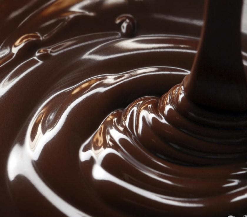 1. Этап. Печенье Паутинка: 1. В кастрюле, стоящей на медленном огне, расплавить горький шоколад и сливочное масло. Убрать с огня, добавить сахар, размешать и охлаждать в течение 10 минут.