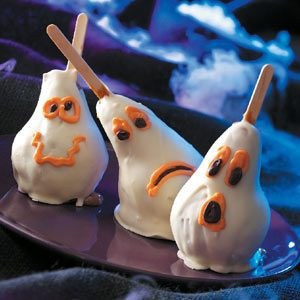 Ghastly Pear Ghosts