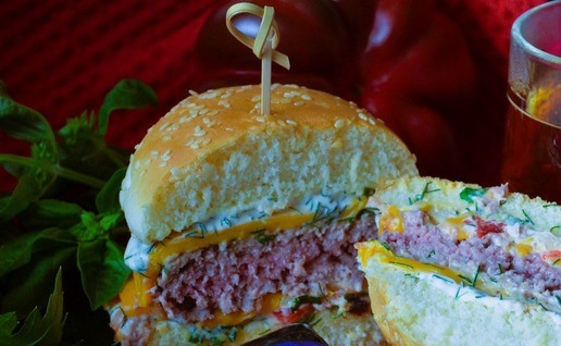 1. Этап. Бургер Пестрая осень: Подаём немедленно.